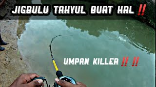 Shimano Curado DC vs Jigbulu Tahyul 3.5gram!!! Killer guys!! #Shimano #jigbuluTahyul #Daiwa #tarpon