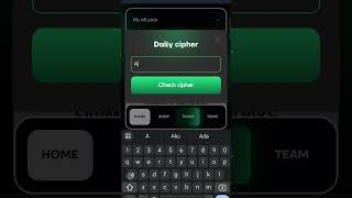 Frog Farm Daily Cipher 22 October 2024 #frogfarm #dailycipher #airdrop