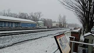 CSXT 3132 Leads the Charge on M205 With a Sharp RL K5HL Through Fairport, NY