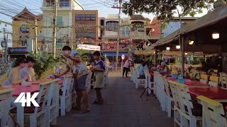 [4K] What's happening in Russian street in 2024. Pattaya Park, Pattaya Night Market, Soi Thappraya