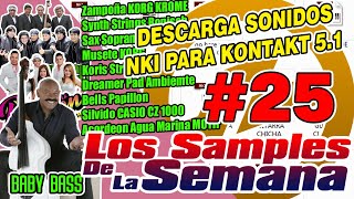 DESCARGA SONIDOS NKI PARA KONTAKT 5 (LOS SAMPLES DE LA SEMANA #25)