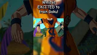 WHIS IS EXCITED TO TRAIN GOKU IN DRAGONBALL SPARKING ZERO! #shorts #dragonball