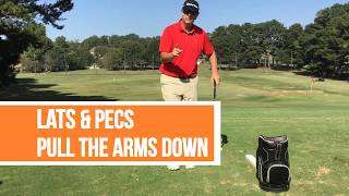 How to use the lead arm in transition.