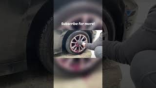 How to clean your wheels! #shorts #trending #satisfying