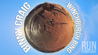 Binny Craig/Winchburgh Bing Explore! Discovering new routes with the Insta360 x3