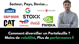 Comment diversifier un portefeuille ? Les points essentiels !