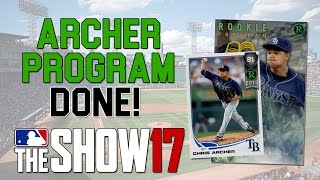 We Got Rookie Chris Archer! Rookie Program Tips! | MLB 17 The Show - Diamond Dynasty Gameplay