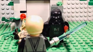 Luke vs Vader | A Lego Star Wars Stop Motion