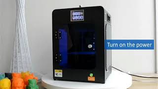 HS-Mini 3D Printer Newest DIY Design Full Metal Frame High Precision Test - Review Aliexpress Price