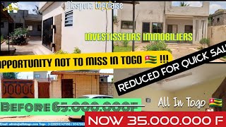 Real Estate investors | Properties Investment in Africa: Buy your first house in Togo today