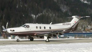 Pilatus PC-12 Takeoff