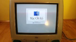 iMac G3 Rev. A 1998 Startup after 3 years