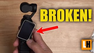 DJI pocket 3 Screen Issue NOT caused by its Protective Case - DJI Service Repair Experience