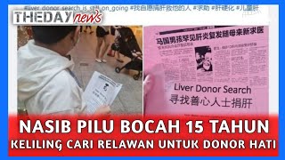 NASIB PILU BOCAH 15 TAHUN, KESANA KEMARI CARI DONOR HATI KARENA PENYAKIT GAGAL HATI