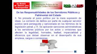 ARTÍCULO 109: NUESTRA CONSTITUCIÓN EN PRO DE UNA SOCIEDAD DE VALORES.