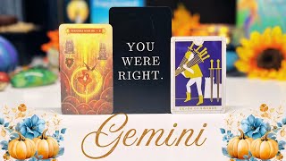 ♊️GEMINI | 😏SOMEBODY TRIED TO TELL THEM, BUT DID THEY LISTEN?!