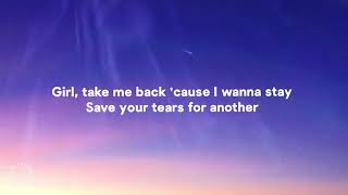 The Weeknd & Ariana Grande - Save Your Tears (Remix) (Lyrics)