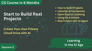 How to start building real projects: Master GitHub, Git, AWS S3 | Build Your Own Private Cloud Drive