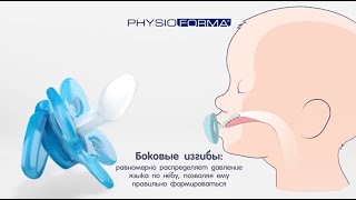 Пустышки Chicco: оригинальная запатентованная форма Physioforma