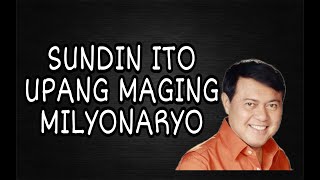 8 Na TESTED AND PROVEN Na Paraan Upang Maging Isang Milyonaro | 6102Vids