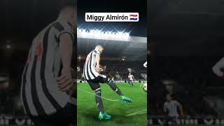 Miguel Almirón scores weakfoot banger in FIFA 23 #fifa #football #fifa23