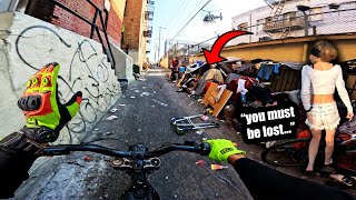 Riding My Surron DEEP in LA's new Skid Row and this happened..