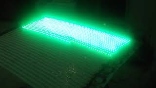 Resurrecting an WS2812B LED Matrix (..from BurningMan)