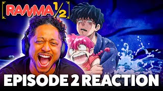 PEAK ACTION COMEDY! Ranma ½ Episode 2 REACTION