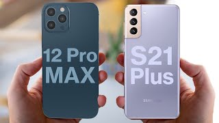 Samsung Galaxy S21 Plus vs iPhone 12 Pro Max | Exynos 2100 - Apple A14 Bionic