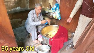 35 years Old famous & Tasty Beef Pulao Food Street Androon Multan !