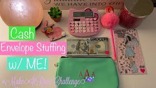 CASH ENVELOPE Stuffing for April 2021|Let’s have some fun saving and chatting|April Saving Challenge