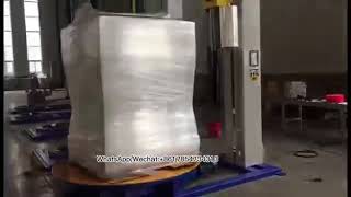 Moisture-proof and dust-proof winding packaging machine for goods