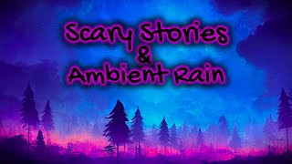 Stay Awhile, and Listen | Moody Ambience Video | Scary Stories and Rain | Sleep and Relax | 8 HOURS