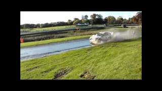 water splash long Neil Howard Rally Oulton Park 5th November 2016 water splash long