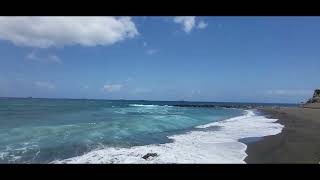 Las Palmas de Gran Canaria. Playa de La Laja. Julio 2023