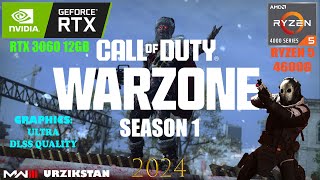 Call of Duty : WARZONE (mw3) RYZEN 5 + RTX 3060 12GB URZIKSTAN