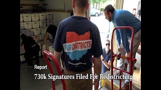 730K Signatures Filed For Redistricting