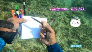 writing underwater