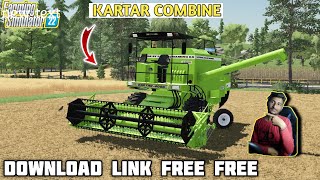 farming simulator 22 Indian mod challenge Hindi download free link kartar combine free