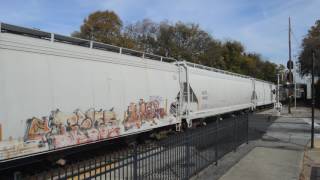 Norfolk Southern NS 172 with UP 3995, UP 8245, UP 6793, FEX 4692, UP 8614 Spartanburg SC