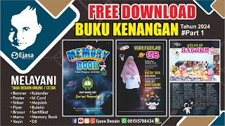 FREE DOWNLOAD DESAIN BUKU KENANGAN