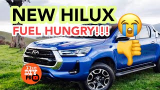 New Toyota Hilux review fuel consumption test !!!