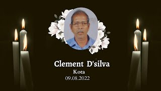 Last rites of Clement D'Silva