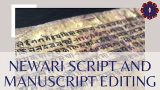 Newari Script and Manuscript Editing - FREE ONLINE CERTIFICATE COURSE by the Vimarsha Foundation