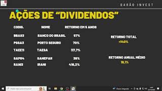 AÇÕES DE CRESCIMENTO OU PAGADORAS DE DIVIDENDOS | QUAL MELHOR OPÇÃO