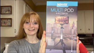 BOWER MULTI-POD 6 IN ONE TRIPOD REVIEW