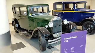 Выставка ретро автомобилей в аэропорту Домодедово в Москве. Ford Y, A Phaeton, 5CV,  Old car museum