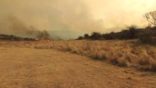 Incendio Villa Carlos Paz - 11/08/2013