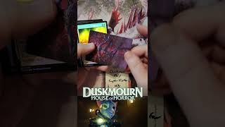 Duskmourn Playbooster Pack #27 Tom M Scores The Bestest Card