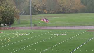 White River Girls Soccer tent flies away - 4 November 2023